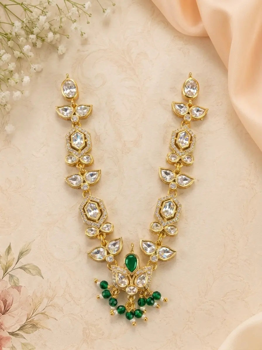 ✨Kundan Moissanite Mala✨