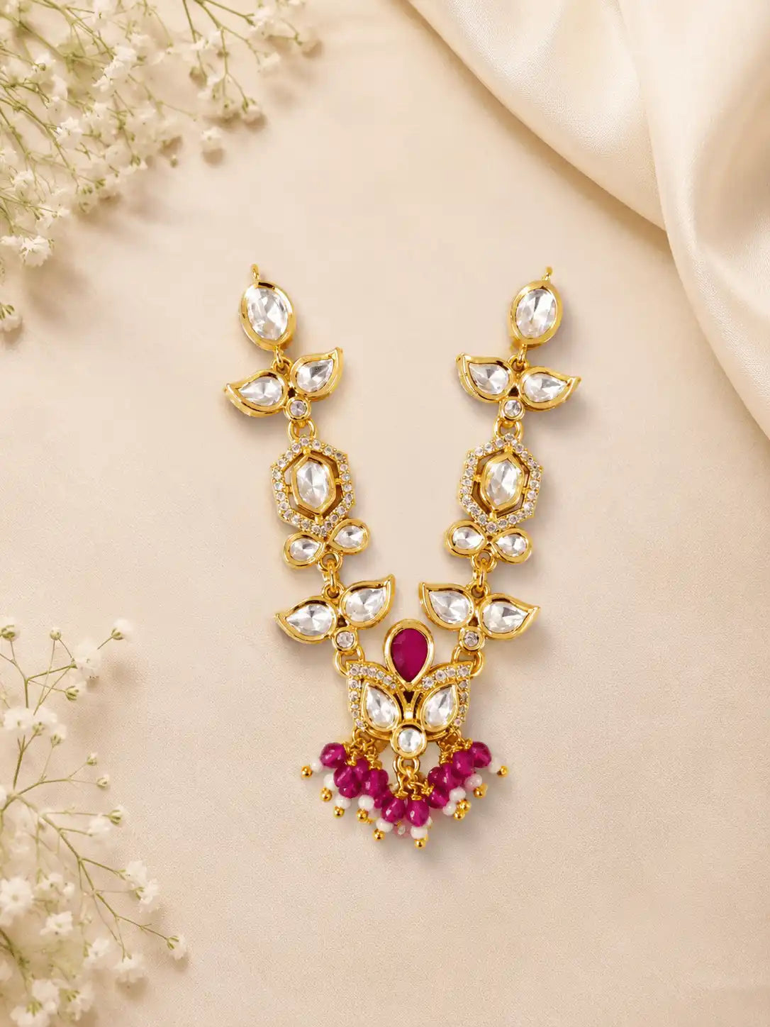 ✨Kundan Moissanite Mala✨