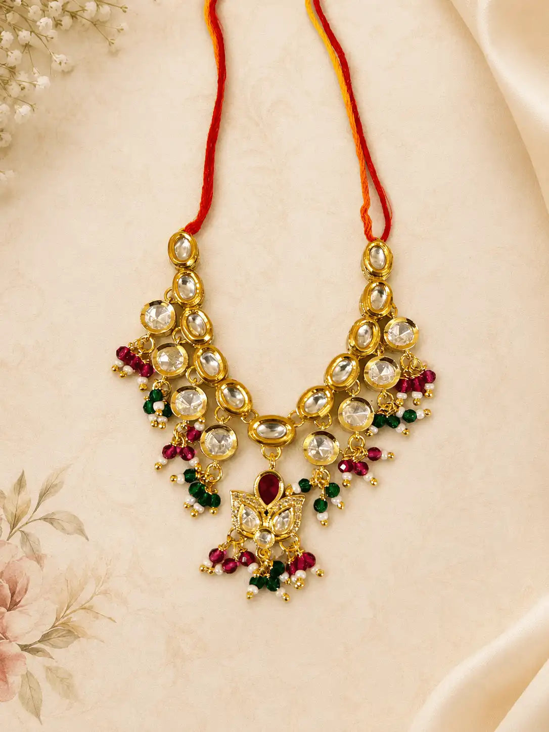 Kundan Multicolor Mala