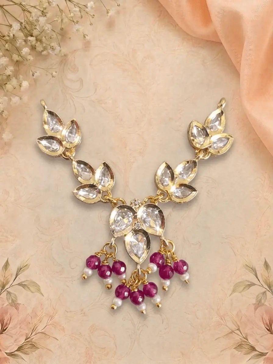 Kundan Moissanite Mala