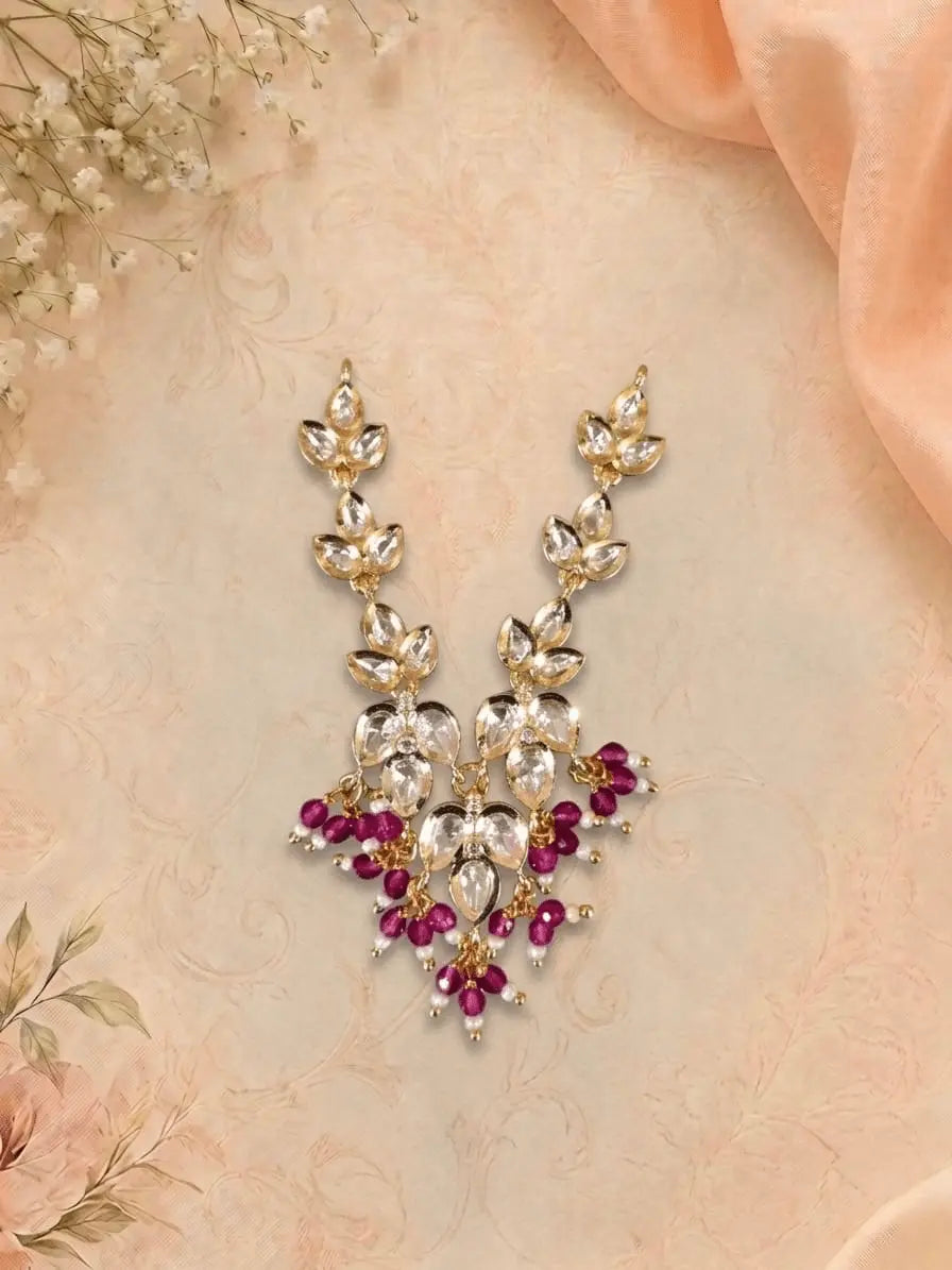 Kundan Moissanite Mala