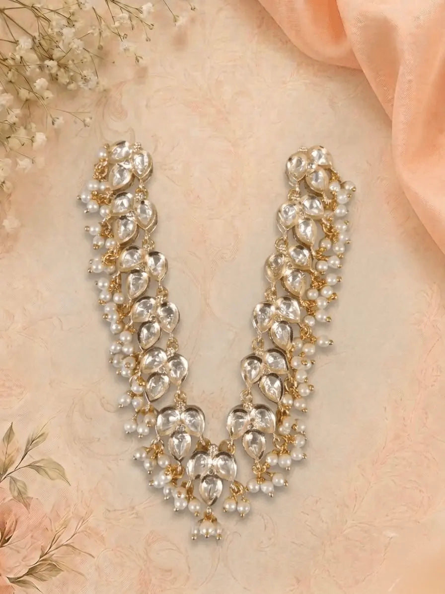Kundan Moissanite Mala