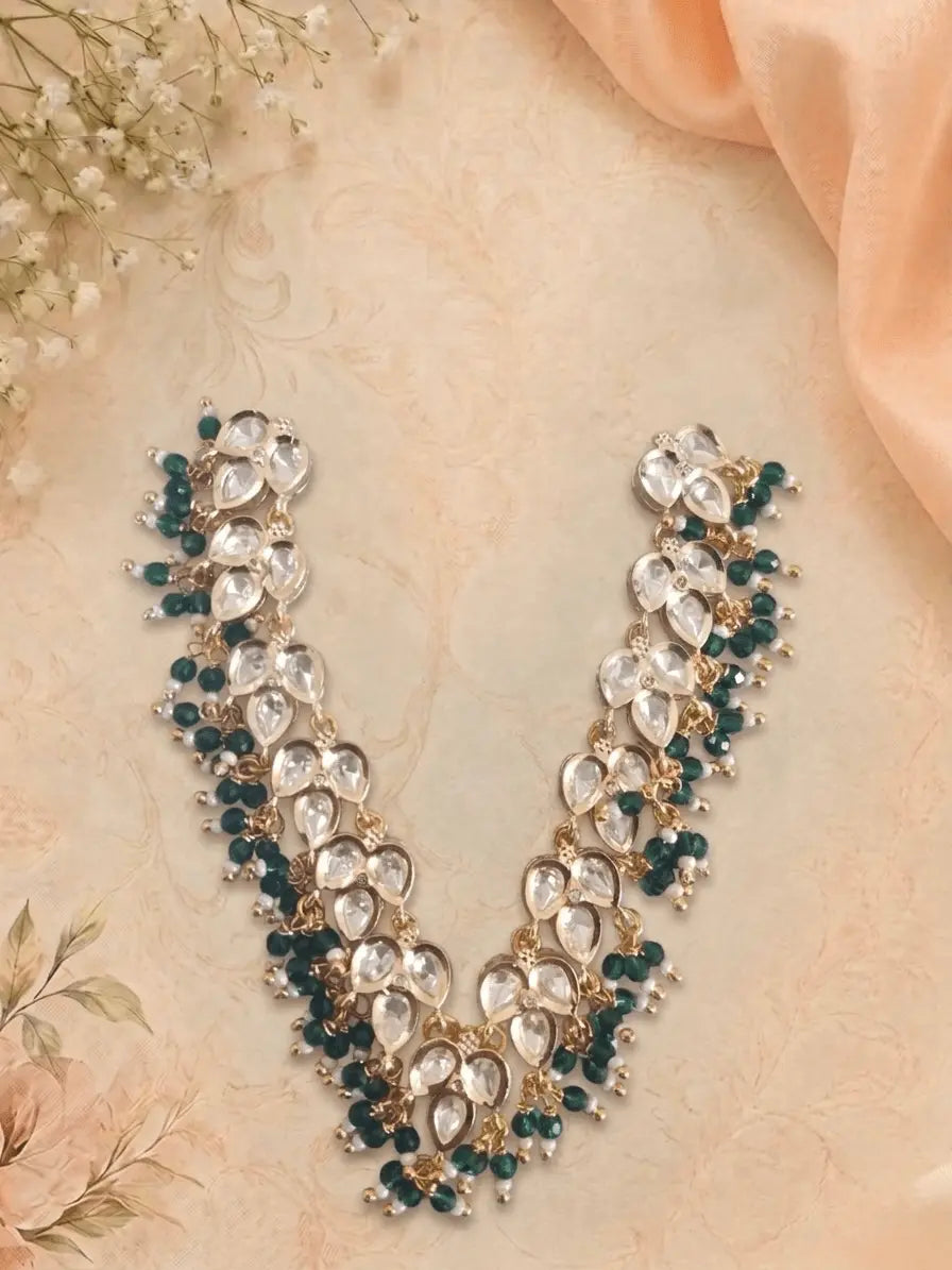 Kundan Moissanite Mala